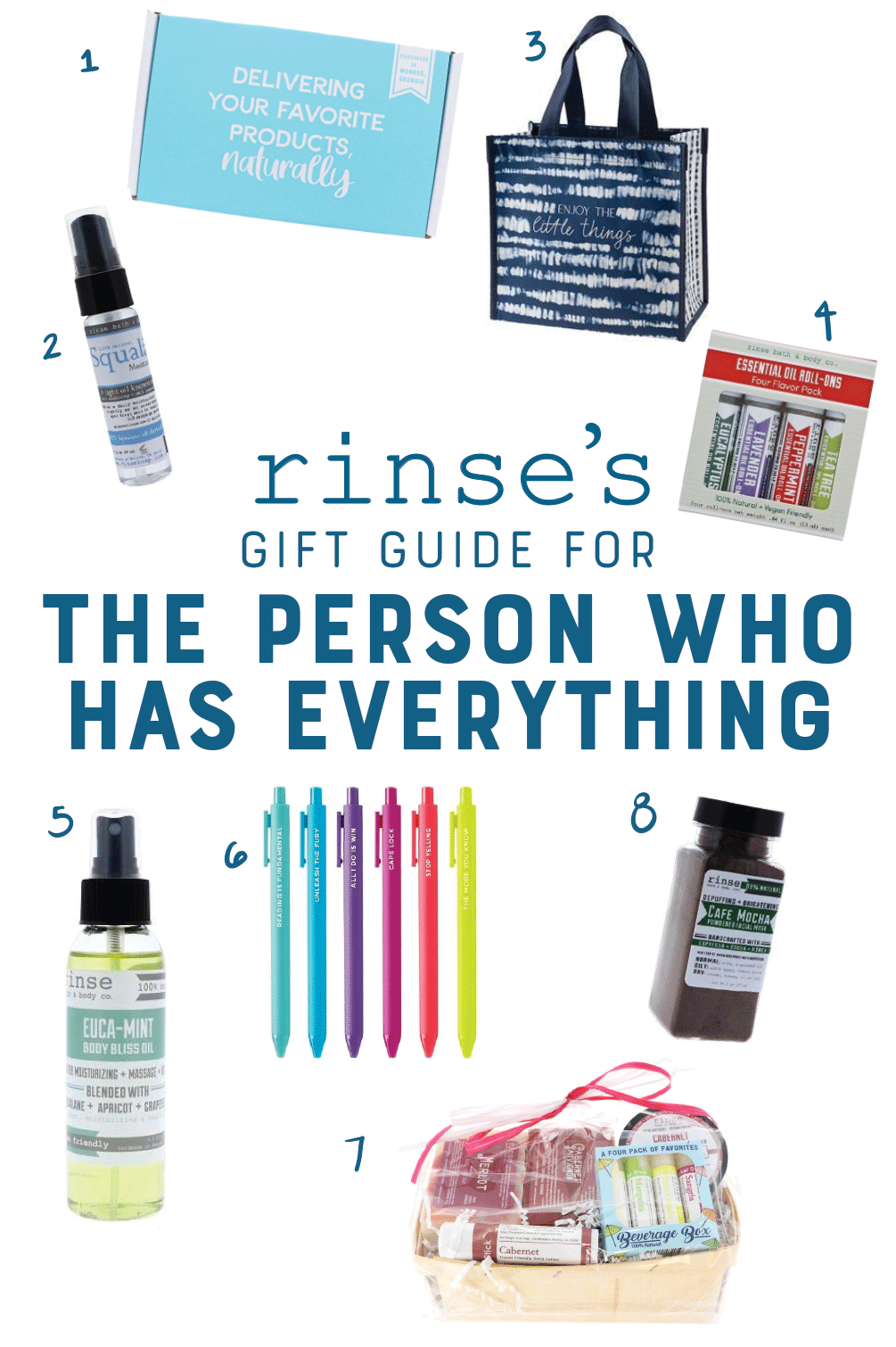 Gift Guide for the Person Who Has Everything - Rinse Bath & Body
