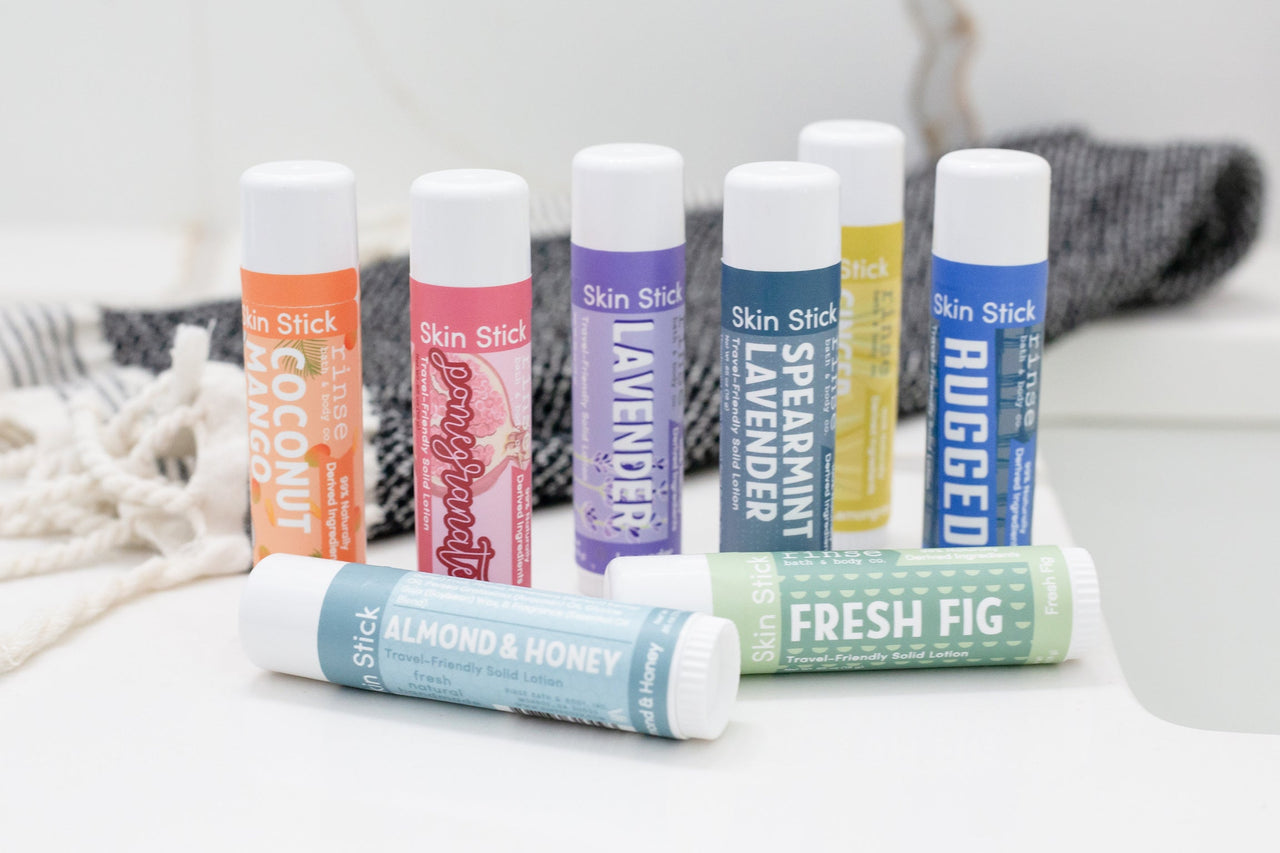 Rinse Skin Sticks solid lotion