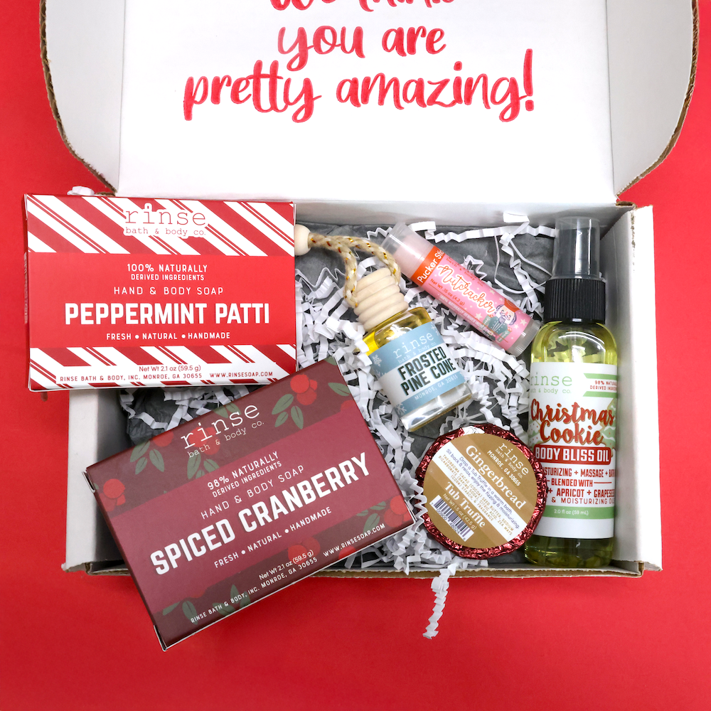 Holiday Gift Set Sampler Pack | Retailer Tester (One Per Retailer) | Rinse