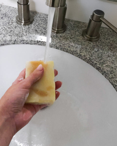 Natural Soap — in-use
