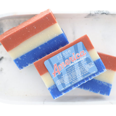 America the Beautiful Soap | Natural Bar Soap | Rinse
