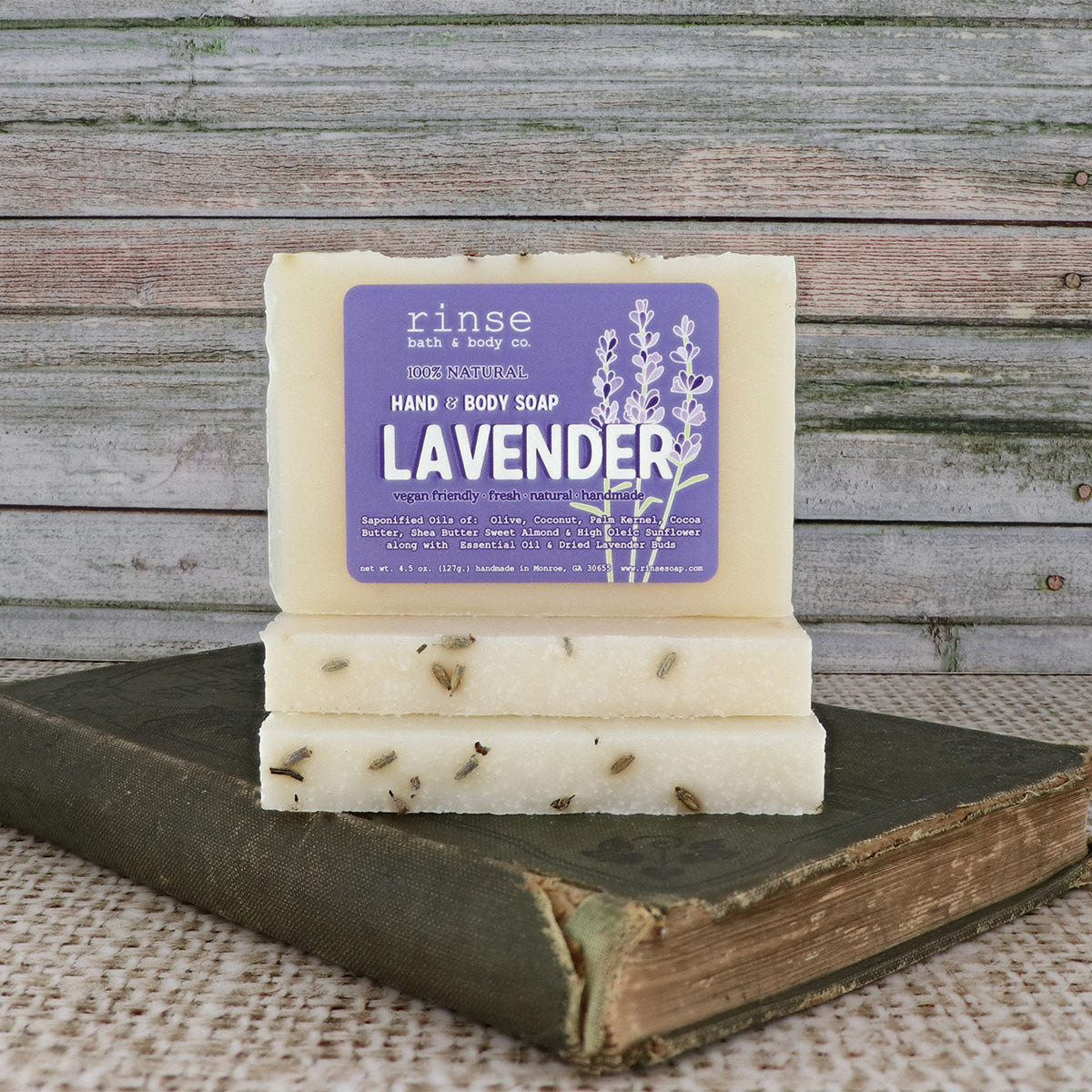 Handmade Tester - Mini Soap - naturally derived - texture close-up