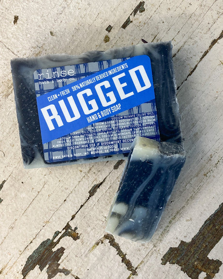 Handmade Rugged Soap — lifestyle