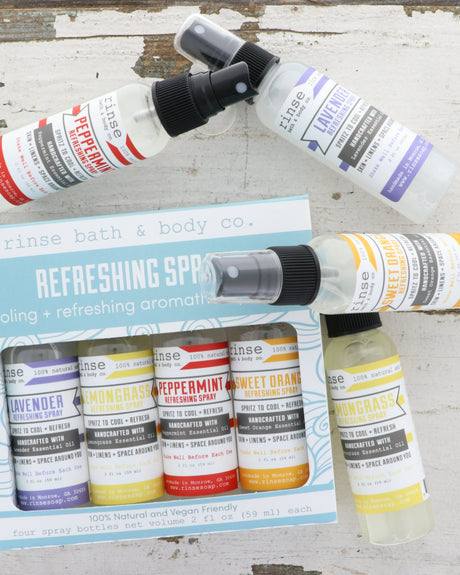 4 Pack of Mini Refreshing Sprays — lifestyle
