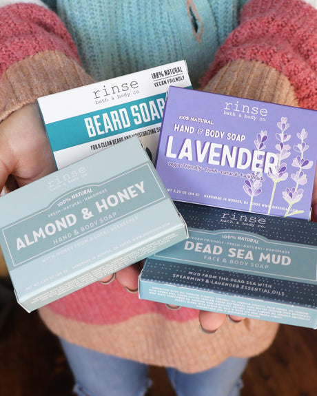 Dead Sea Mud mini bars by Rinse Bath & Body
