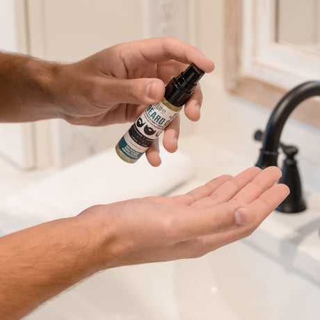 Handmade Natural natural facial oil serum - naturally derived - alternate angle