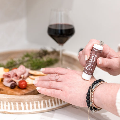 Natural solid lotion stick | Cabernet | Rinse Bath & Body Co. - alternate angle