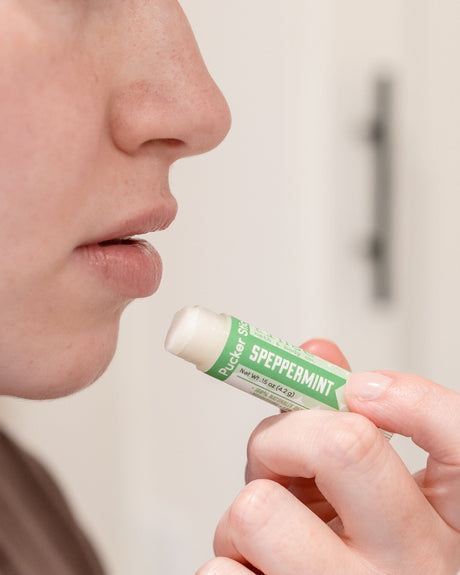 Speppermint lip balm by Rinse Bath & Body