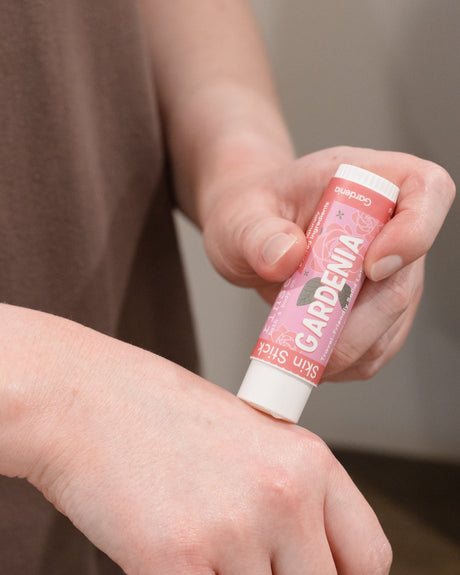 Natural solid lotion stick | Gardenia | Rinse Bath & Body Co.
