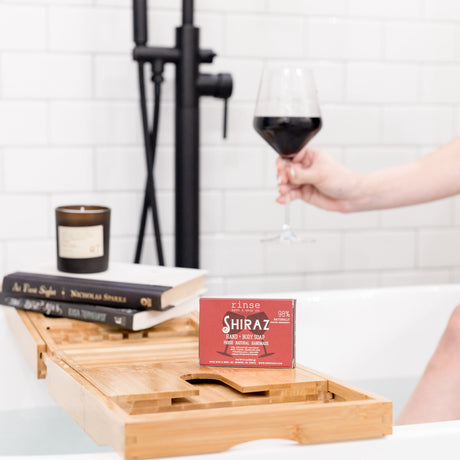 handmade natural bar soap in Shiraz by Rinse Bath & Body - alternate angle