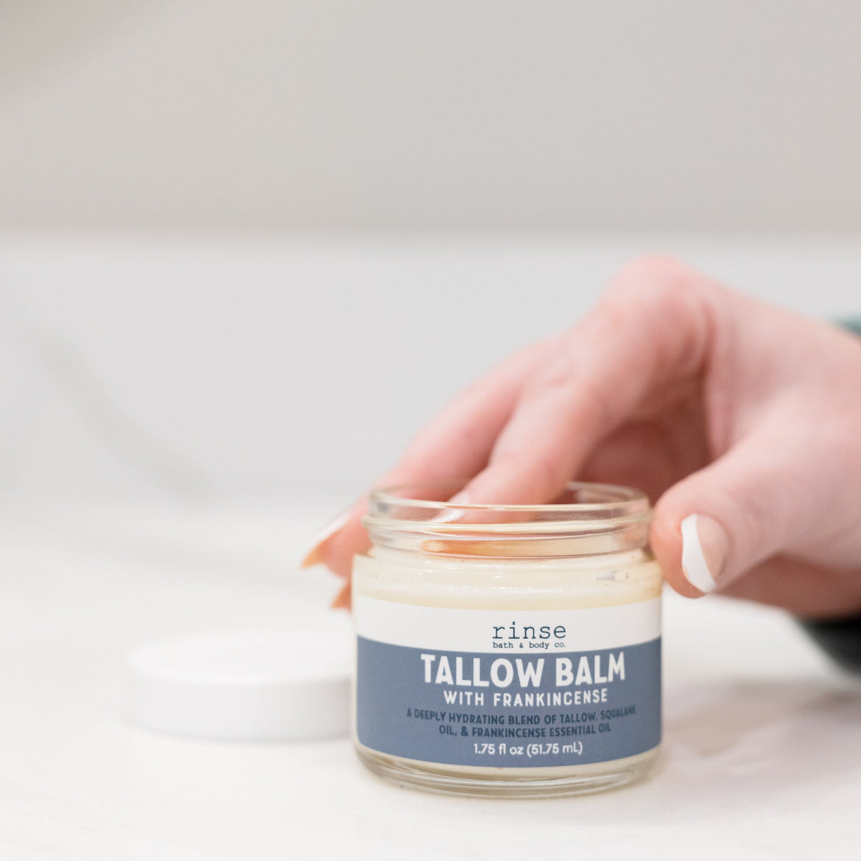 Frankincense natural bath & body product from Rinse - family-made since 2003 - lifestyle shot