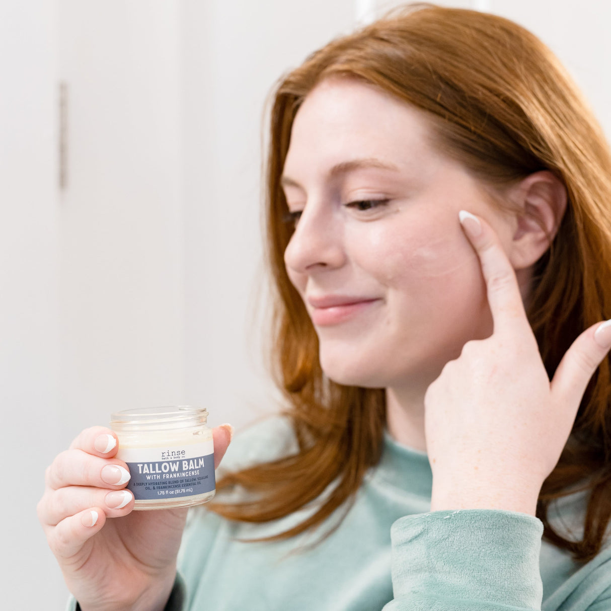 Handmade Frankincense natural bath & body product - naturally derived - detail view