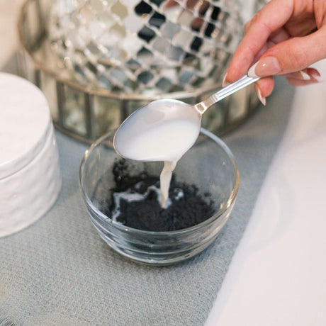 natural face mask in Charclay by Rinse Bath & Body - lifestyle shot