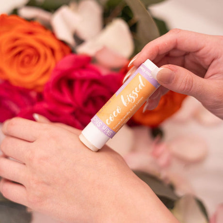 solid lotion stick in Coco Kissed by Rinse Bath & Body - alternate angle