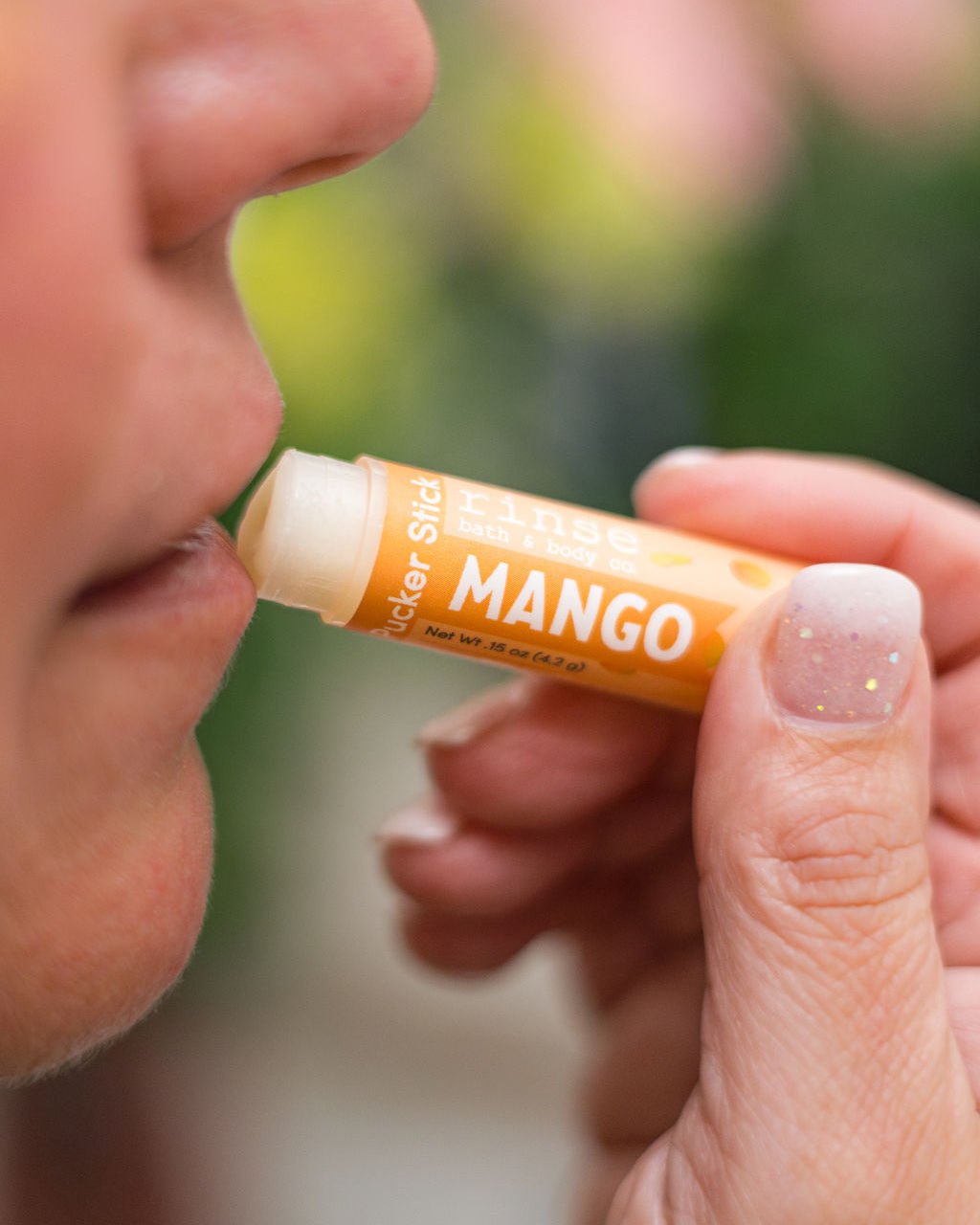 Coconut Mango Pucker & Skin Stick Bundle — in-use