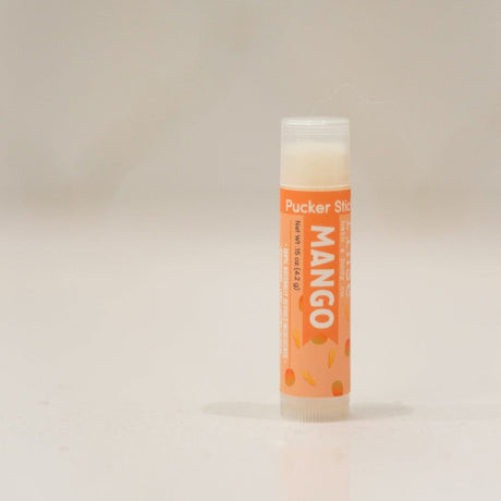 Natural natural lip balm | Mango | Rinse Bath & Body Co. - back label