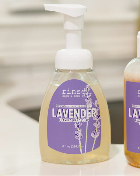 Lavender Foaming Hand Soap Concentrate — lifestyle