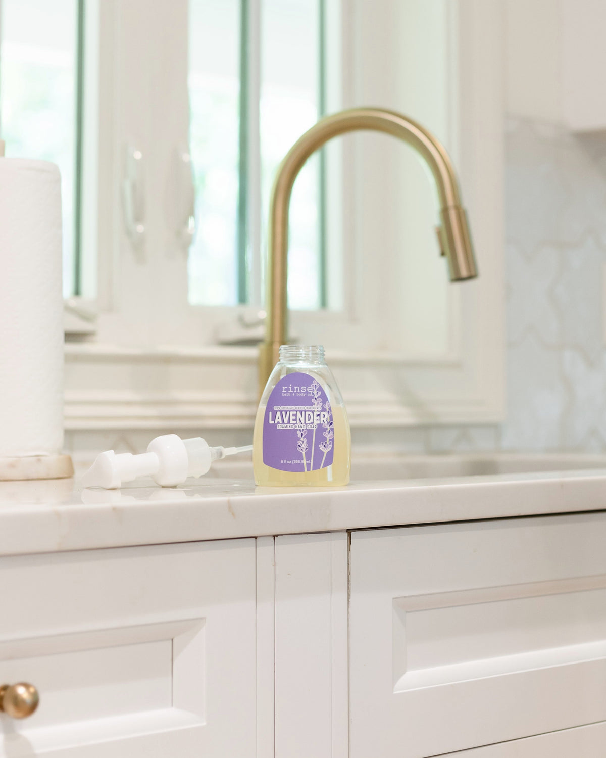 Lavender Foaming Hand Soap — lifestyle