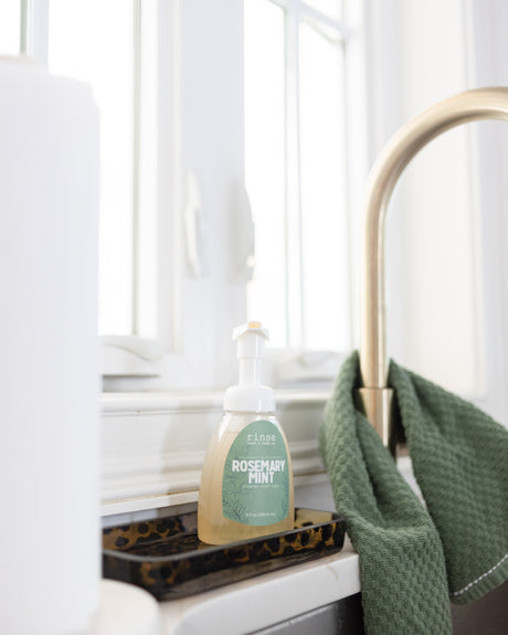 Rosemary Mint Foaming Hand Soap — lifestyle