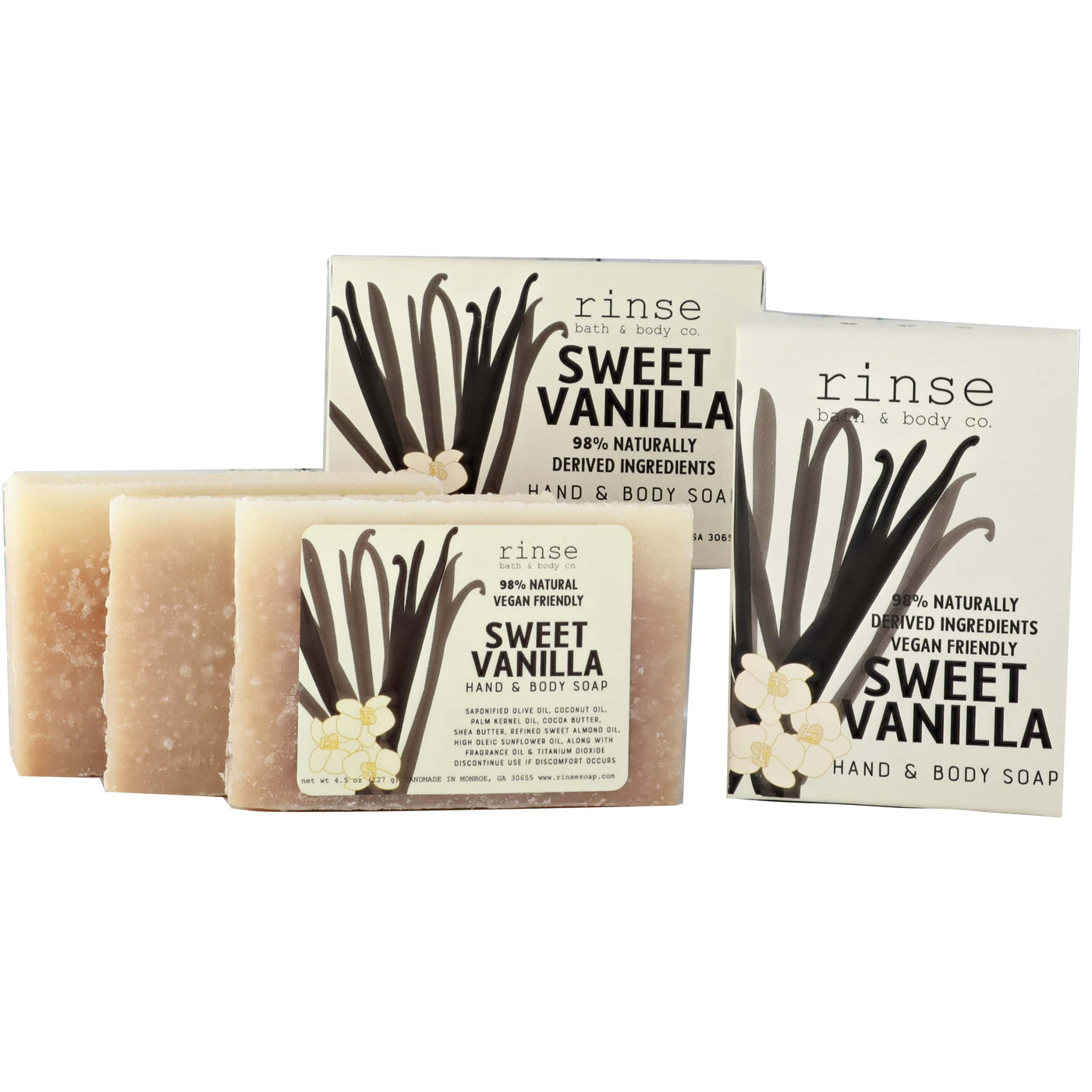 Rinse Tester - Mini Soap - handmade with care - texture close-up
