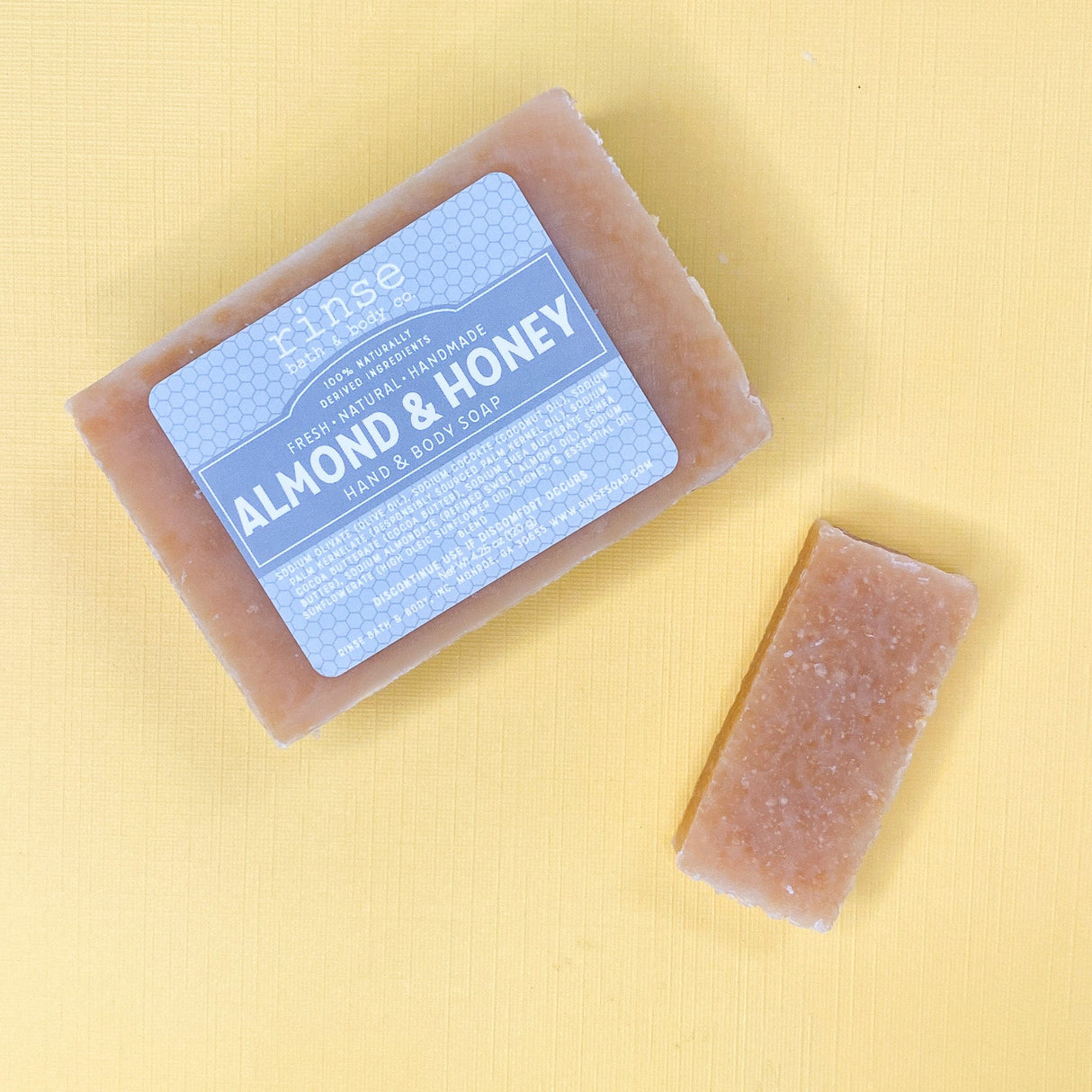 natural bath & body product in Soap Samples by Rinse Bath & Body - detail view