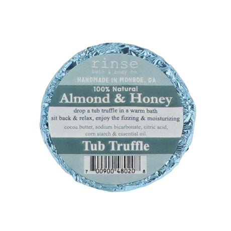 bath bomb in Almond Honey by Rinse Bath & Body