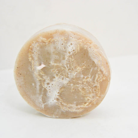 Bamboo Loofah handmade natural bar soap from Rinse - paraben-free since 2003 - detail view