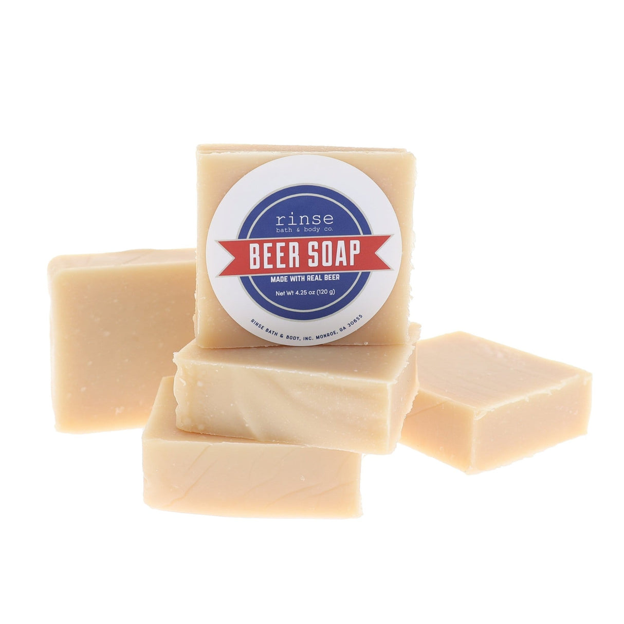 Rinse Natural Craft Brew Bar handmade natural bar soap - moisturizing and gentle
