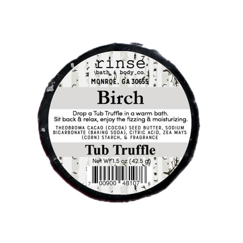 bath bomb in Birch by Rinse Bath & Body - alternate angle