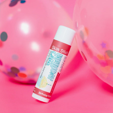solid lotion stick in Birthday Cake by Rinse Bath & Body - lifestyle shot