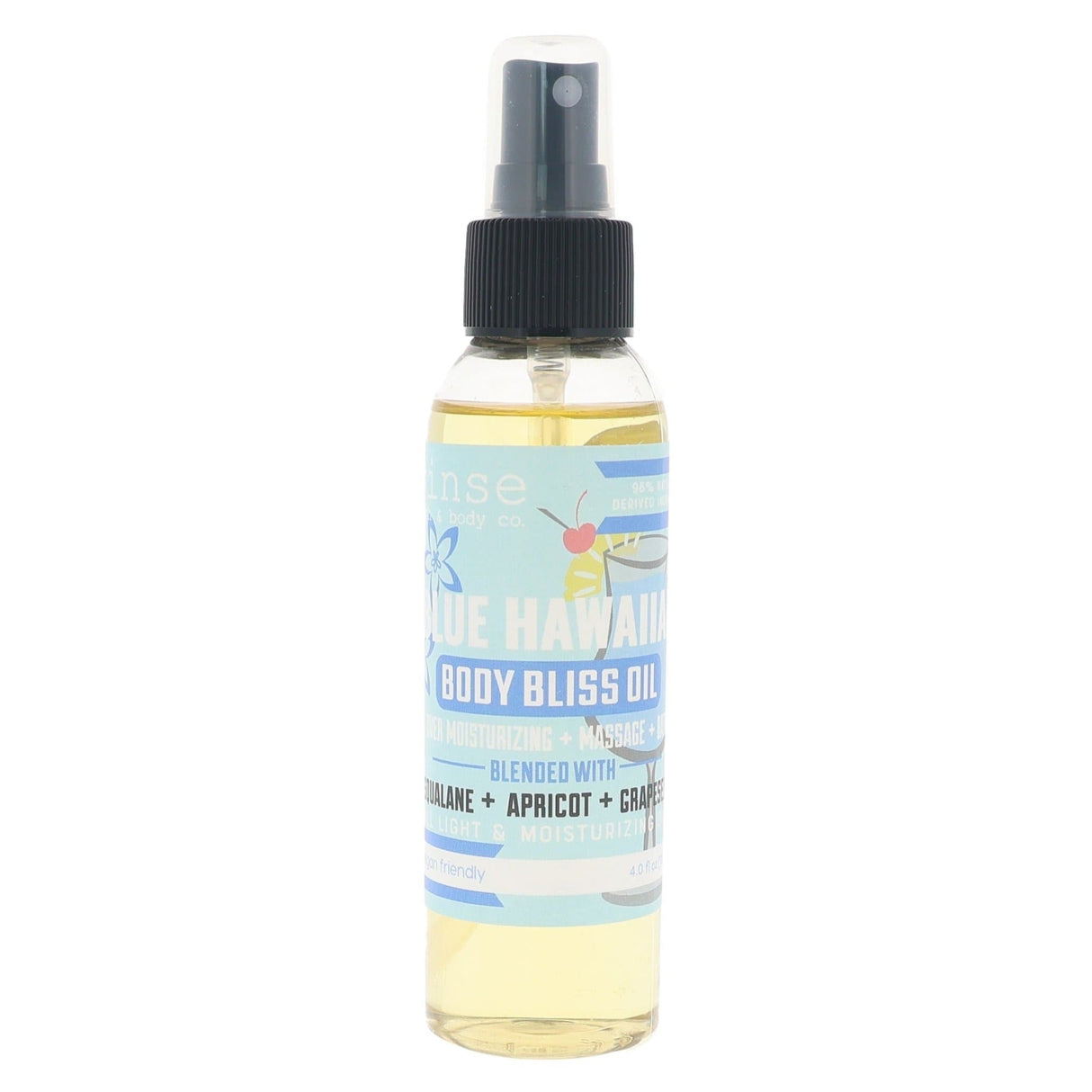 Tester - Body Bliss Oil from Rinse - family-made since 2003 - texture close-up