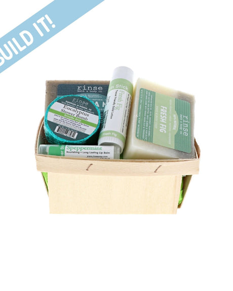 Rinse Pamper natural bath and body gift set - curated gift collection