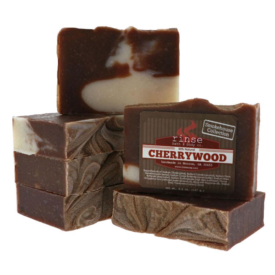 Cherrywood Smokehouse handmade natural bar soap, clearance