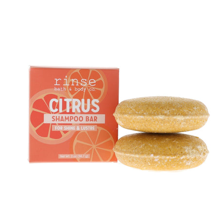Natural natural shampoo bar | Citrus | Rinse Bath & Body Co. - alternate angle