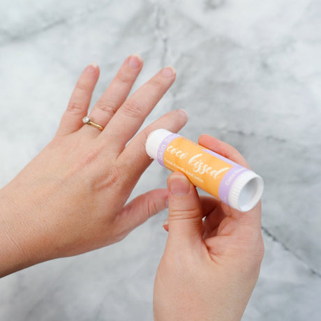 Rinse Tester - Skin Stick - handmade natural product - texture close-up