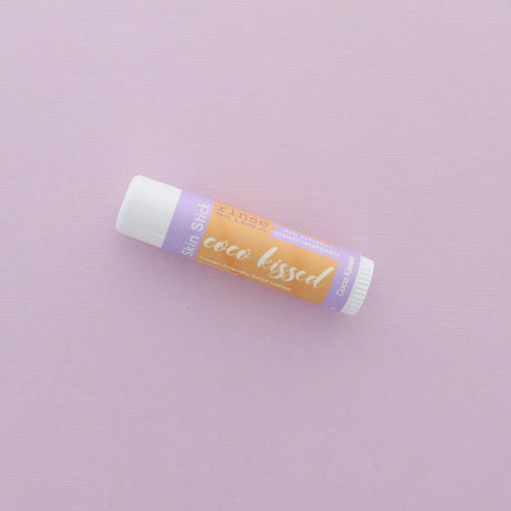 Coco Kissed solid lotion stick from Rinse - concentrated moisture bar - lifestyle shot