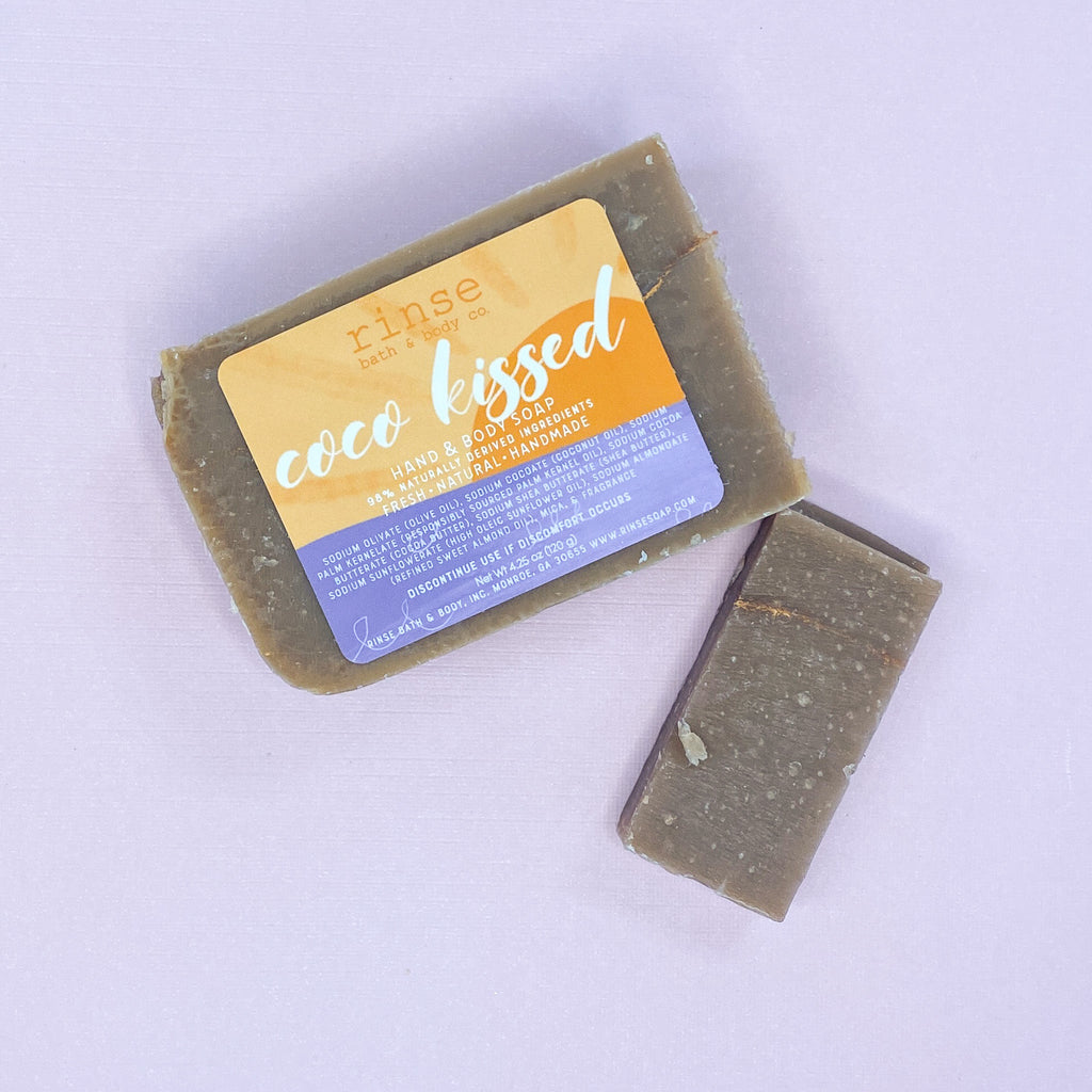 Coco Kissed Soap Slice - Rinse Bath & Body