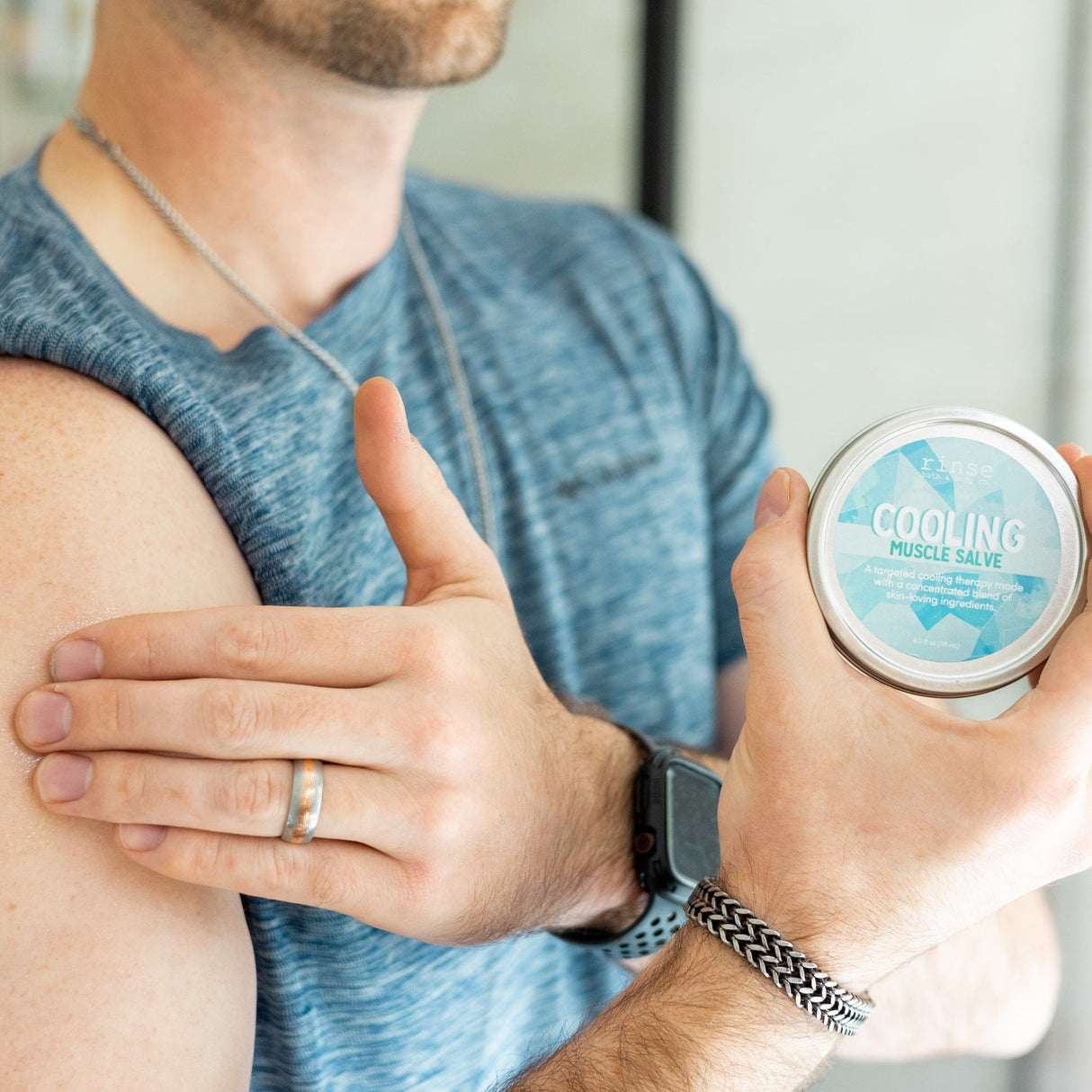 Handmade Natural Pain Relief natural healing salve - naturally derived - lifestyle shot