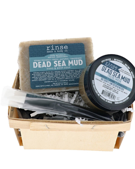 Natural natural bath and body gift set | Dead Sea Mud | Rinse Bath & Body Co.