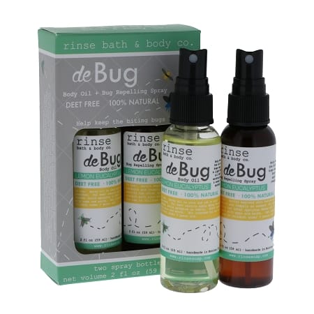 DeBug Oil & Spray Gift Set — featured in the DeBug Display