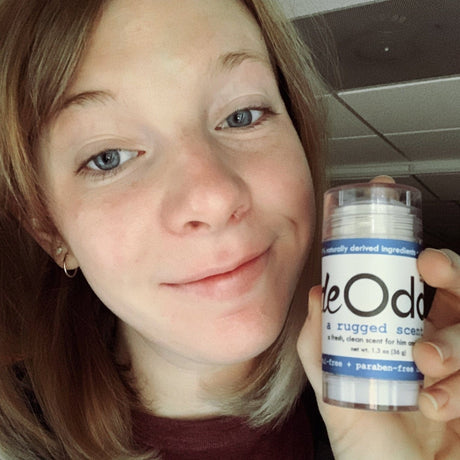 Rinse Rugged aluminum-free natural deodorant - all-day odor protection - alternate angle