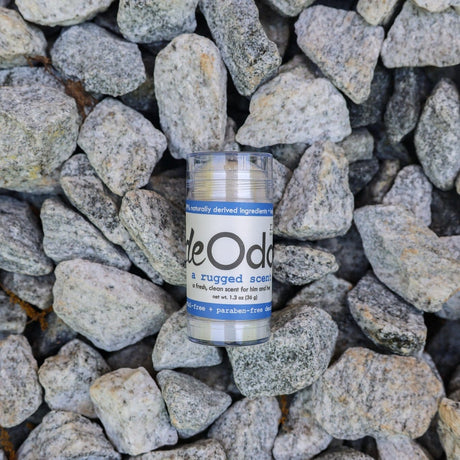 aluminum-free natural deodorant in Rugged by Rinse Bath & Body - detail view