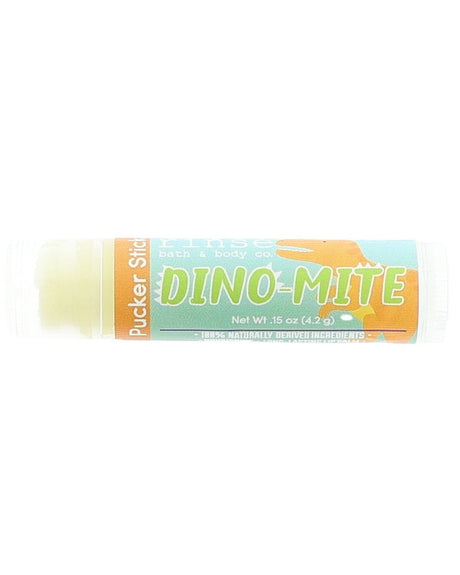 Dino-Mite Lip Balm — 4:5 product frame, Rinse Bath & Body Co.