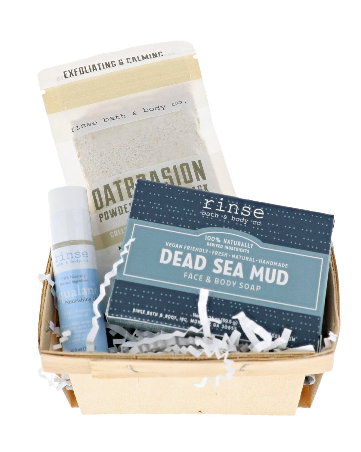 Handmade Dry Skin natural bath and body gift set - naturally derived