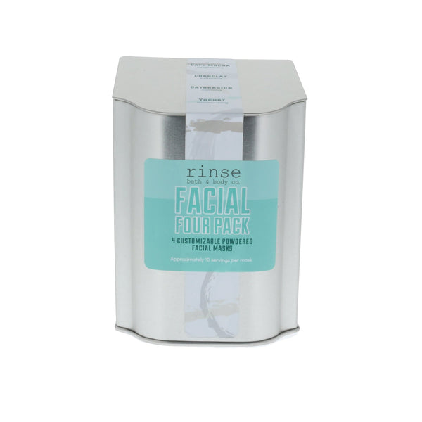 Facial Mask 4 Pack - Rinse Bath & Body