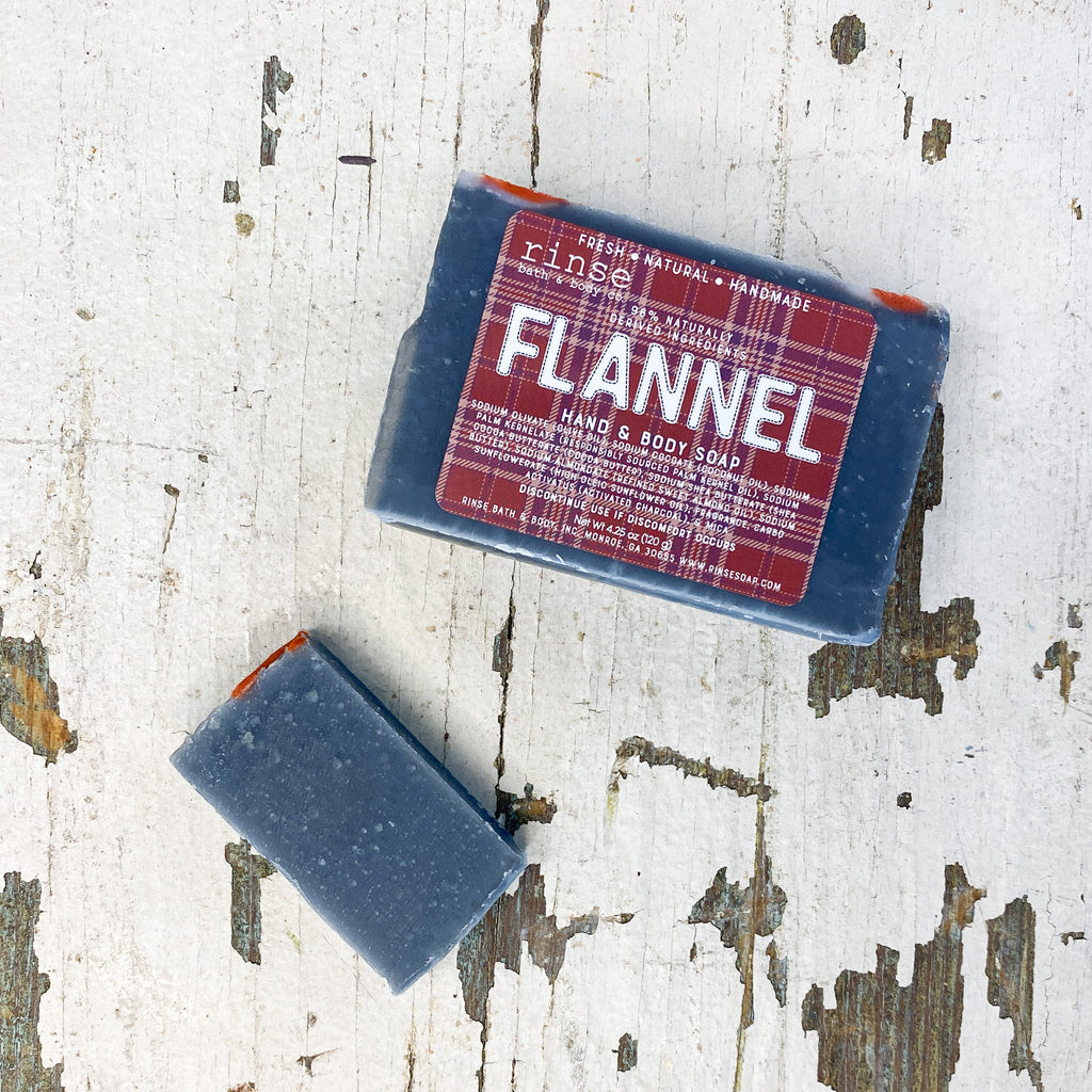 Flannel Soap Slice - Rinse Bath & Body