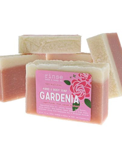 Handmade Gardenia handmade natural bar soap - naturally derived