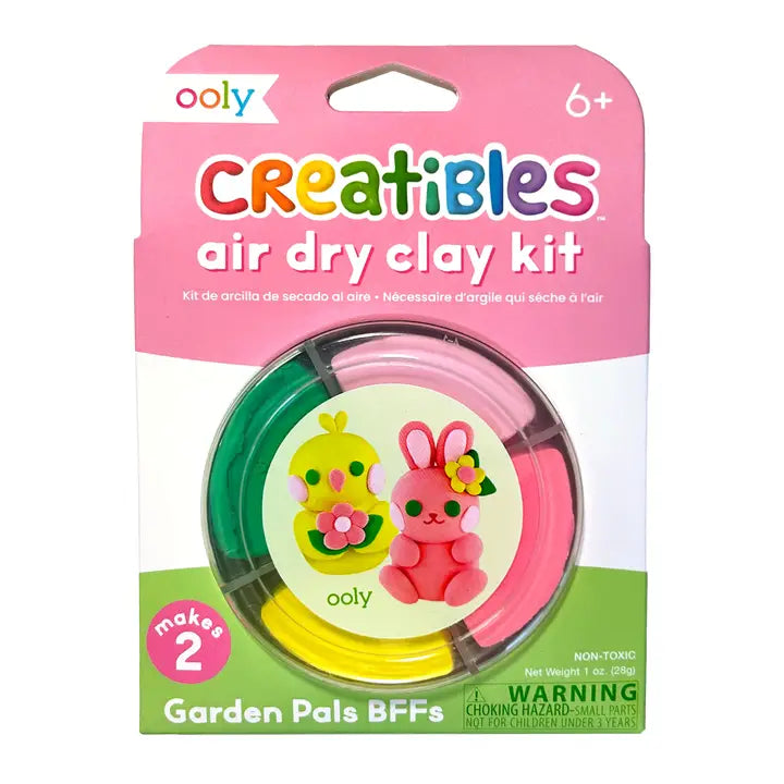 Creatibles: Air Dry Clay Garden Pals