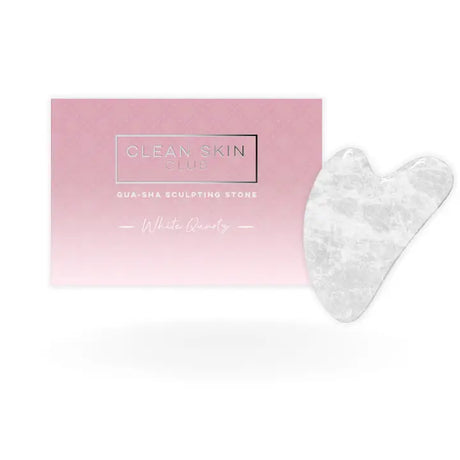White Quartz Gua Sha Sculpting Stone - Facial Accessories