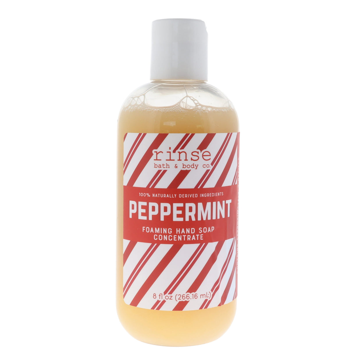 natural foaming hand soap in Peppermint by Rinse Bath & Body